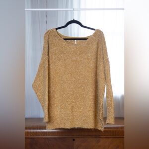 Free People Golden Knit Sweater
